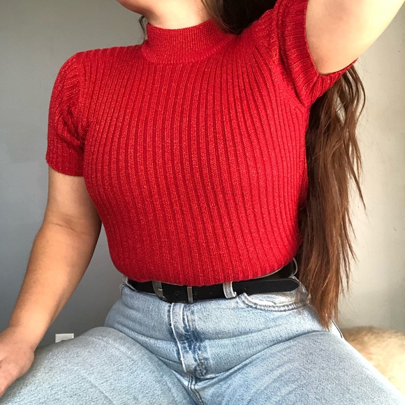 Hillard & Hanson Tops - (2 for $30) Vintage Ribbed Top